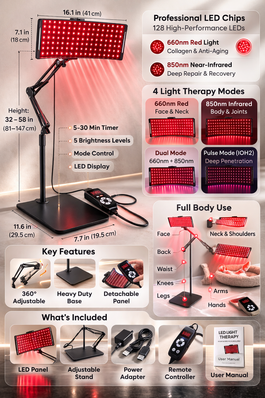 Giauré™ Professional LED Therapy Panel