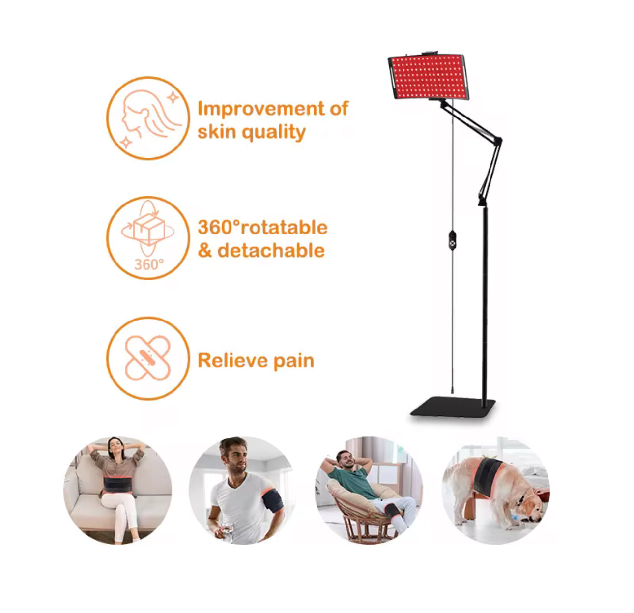 LED Therapy Panel - Professional Red & Near-Infrared Skin System